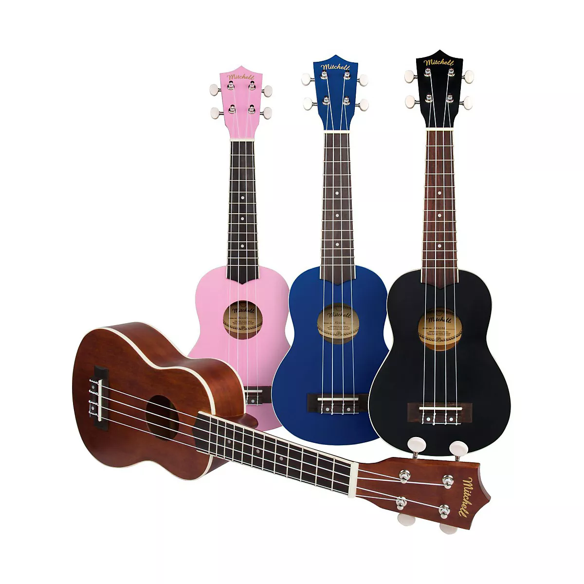 Mitchell MU40 Soprano Ukulele Black