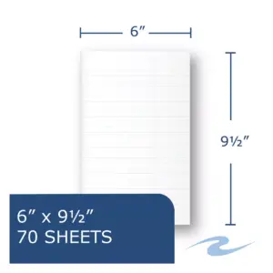 Roaring Spring Environotes Sugarcane Notebook 9 1/2 x 6 1 Subj 80 Sheets College Assorted 13360