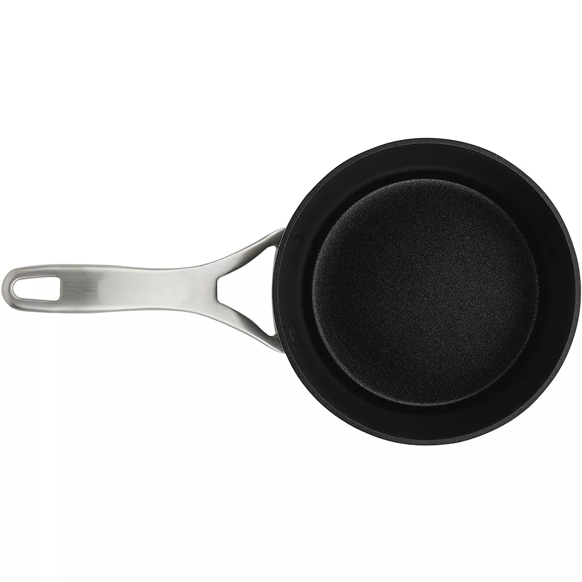 Anolon Allure Hard Anodized Nonstick Sauce Pan/Saucepan, 2 Quart, Gray