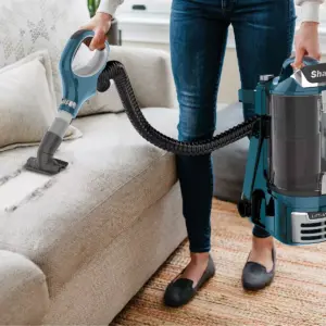 Shark QU573Q Rotator Lift Away Bagless Upright Vacuum Cleaner with Self-Cleaning Brushroll for Carpet and Hard Floors, Green (Certified Refurbished)