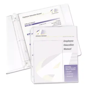 C-Line Super Heavyweight Polypropylene Sheet Protector Clear 2