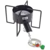 Bayou Classic Outdoor Stove With Hose Guard 22-Inch Low Pressure Bayou Cooker KAB6