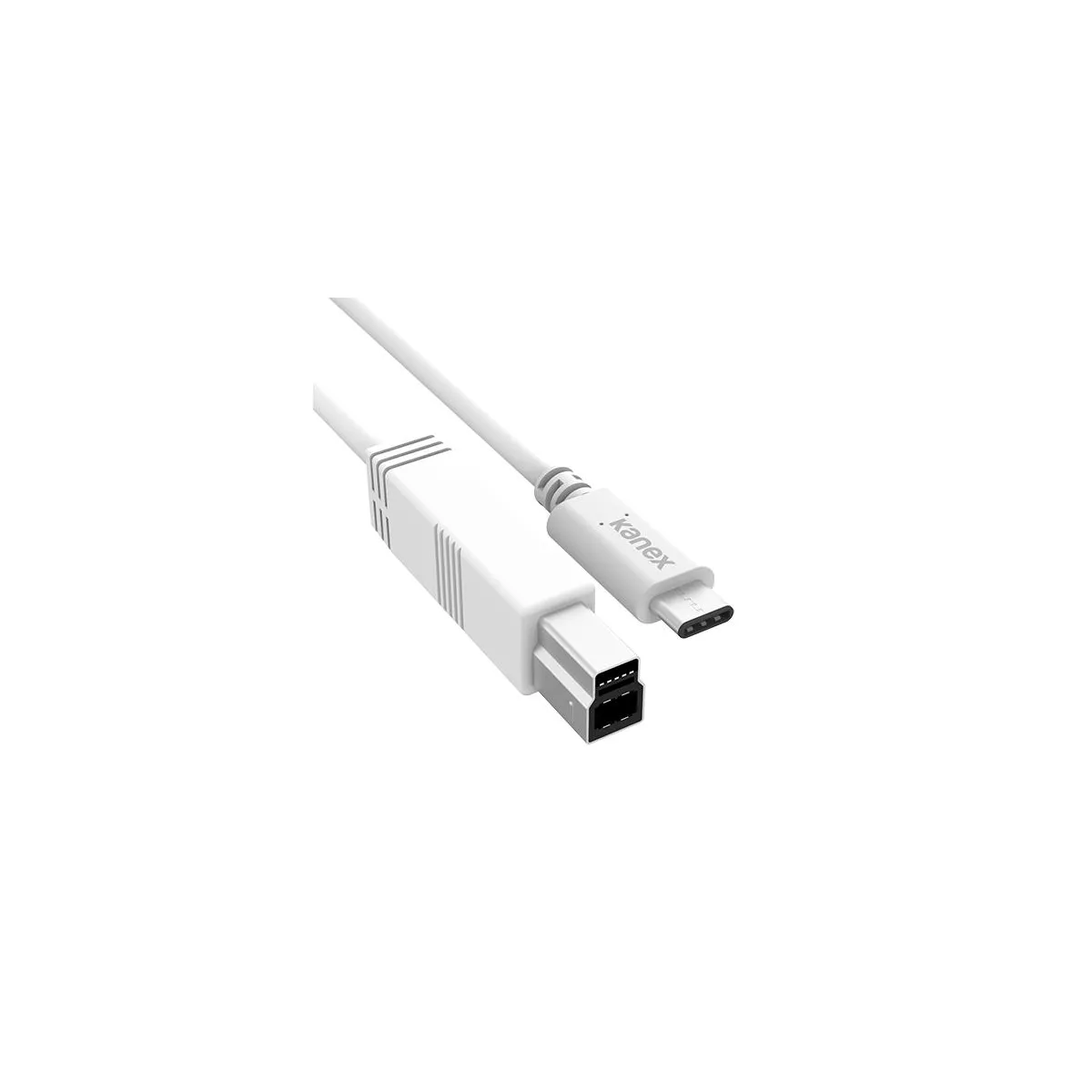 Kanex USB-C to Standard-B Printer Cable 4 Feet - White