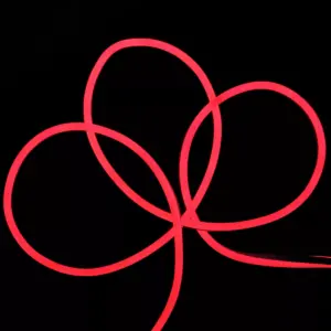 Northlight 18’ Neon Style Flexible LED Rope Light String - Red