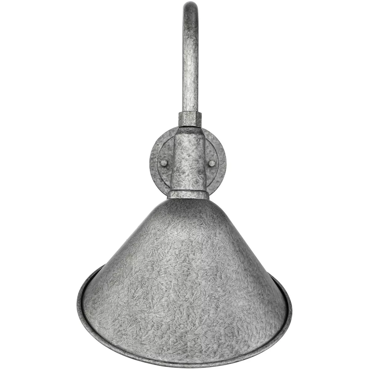 Franklin Iron Works Rustic Farmhouse Outdoor Barn Light Fixture Galvanized 18