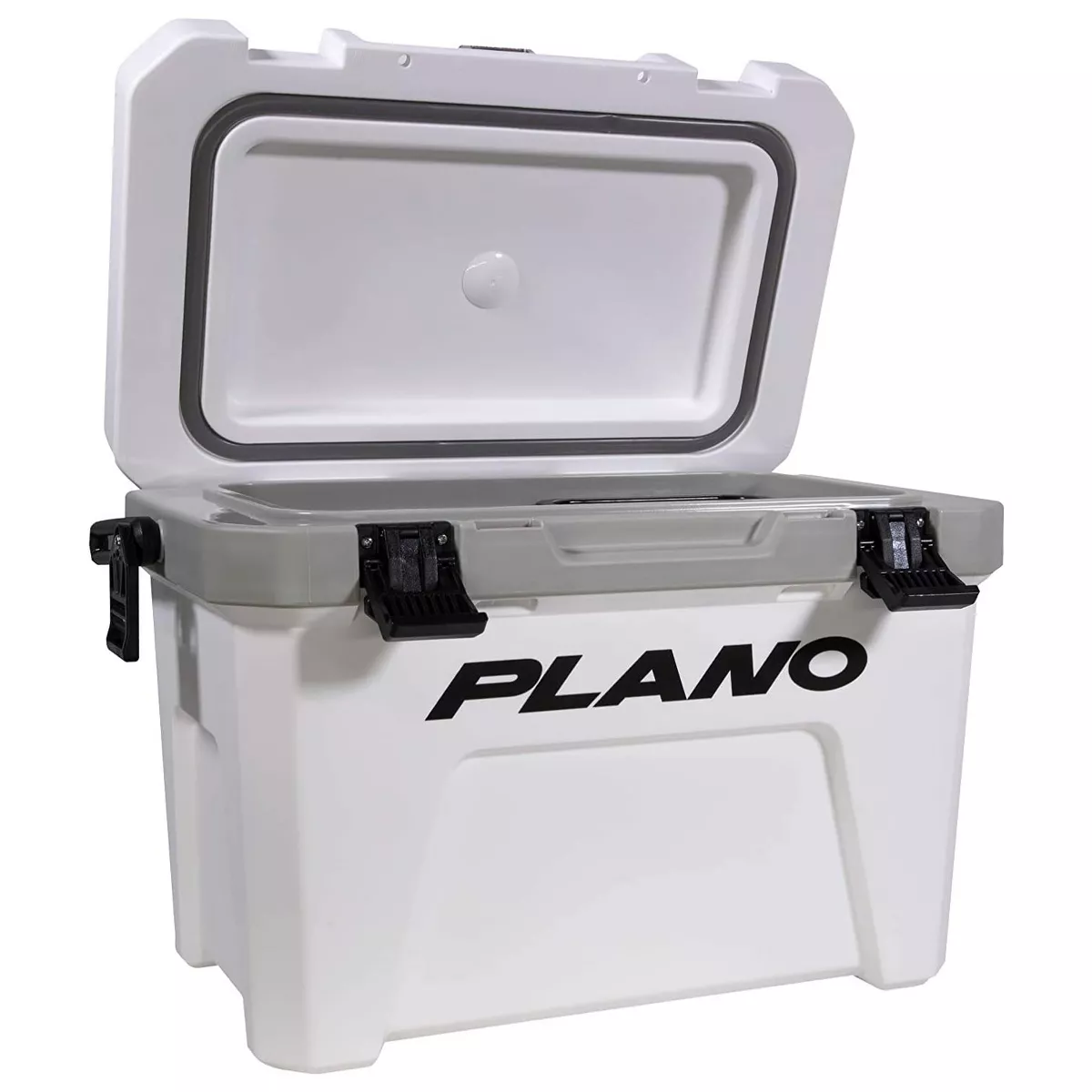 Plano Frost 14 Quart Heavy Duty Beverage Cooler with Built In Bottle Opener and Removable Dry Basket for Camping, Tailgating, Outdoor Events