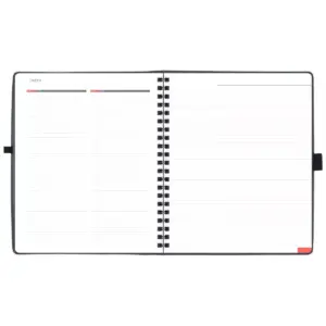 Professional Spiral Subject Notebook Wirebound - Gray - AT - A - GLANCE