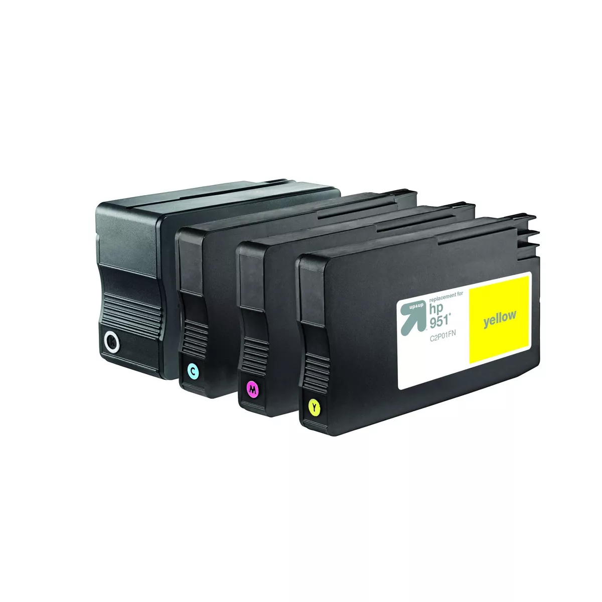 Remanufactured Black XL+Cyan/Magenta/Yellow Standard Ink Cartridges - Compatible with HP 950/951 Ink Series Printers - TAR950XLB - up & up™