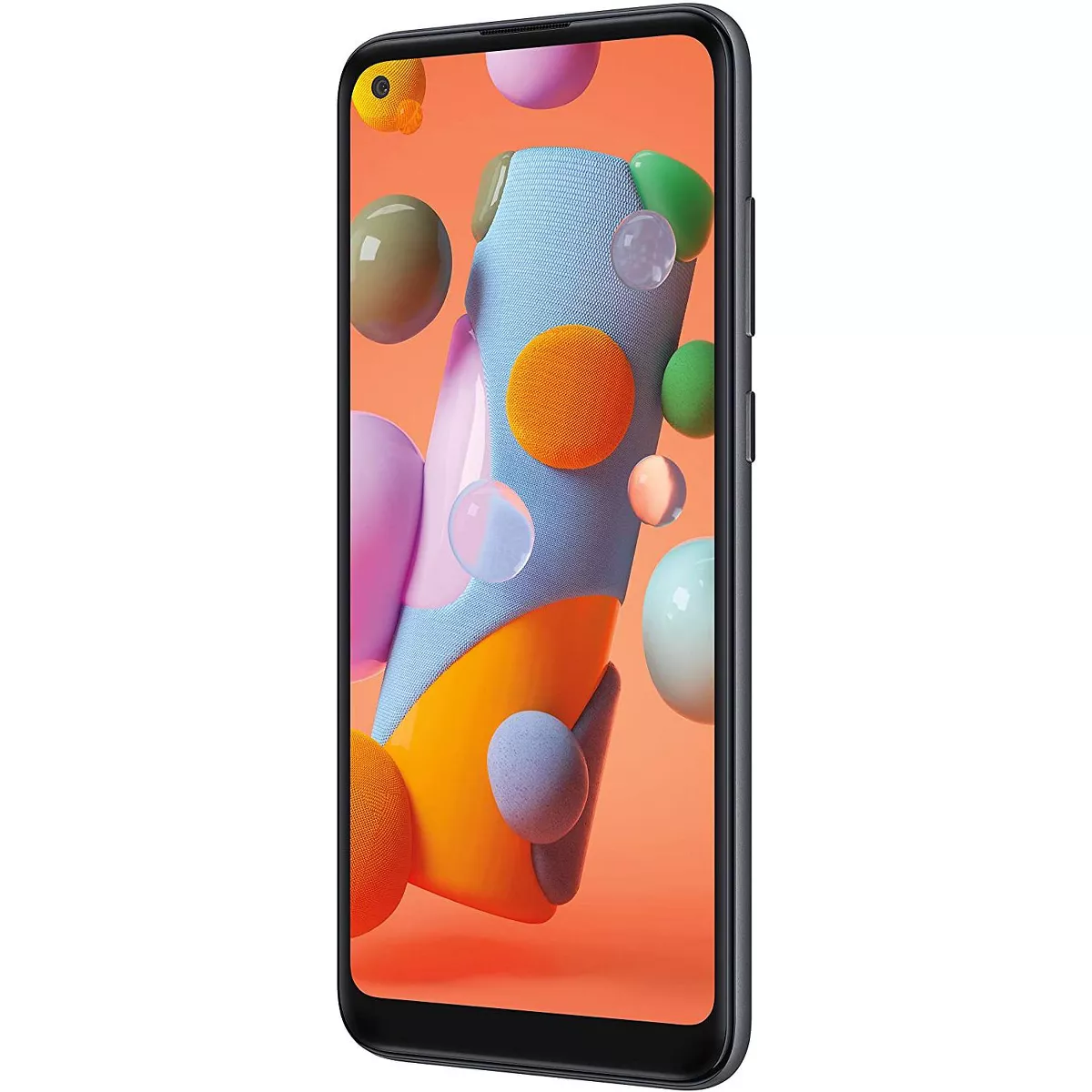 Samsung Galaxy A11 32Gb ROM 2GB RAM A115 GSM Unlocked Smartphone - Manufacturer Refurbished - Black