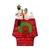 Northlight 18" Pre-Lit Red and Green Snoopy with Star Outdoor Christmas Decor