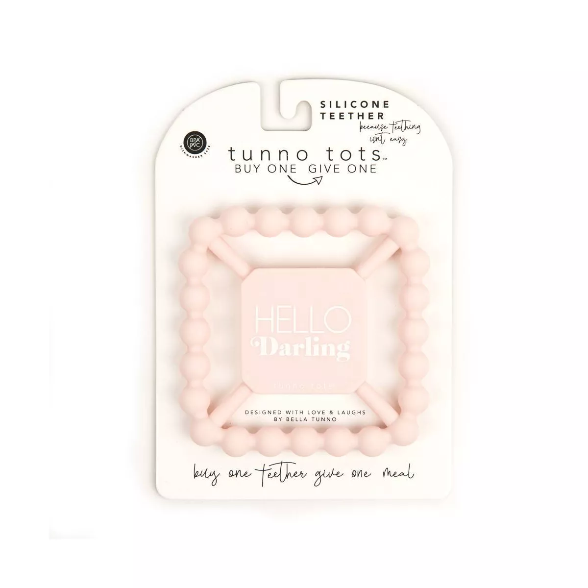 Tunno Tots Hello Darling Silicone Teether