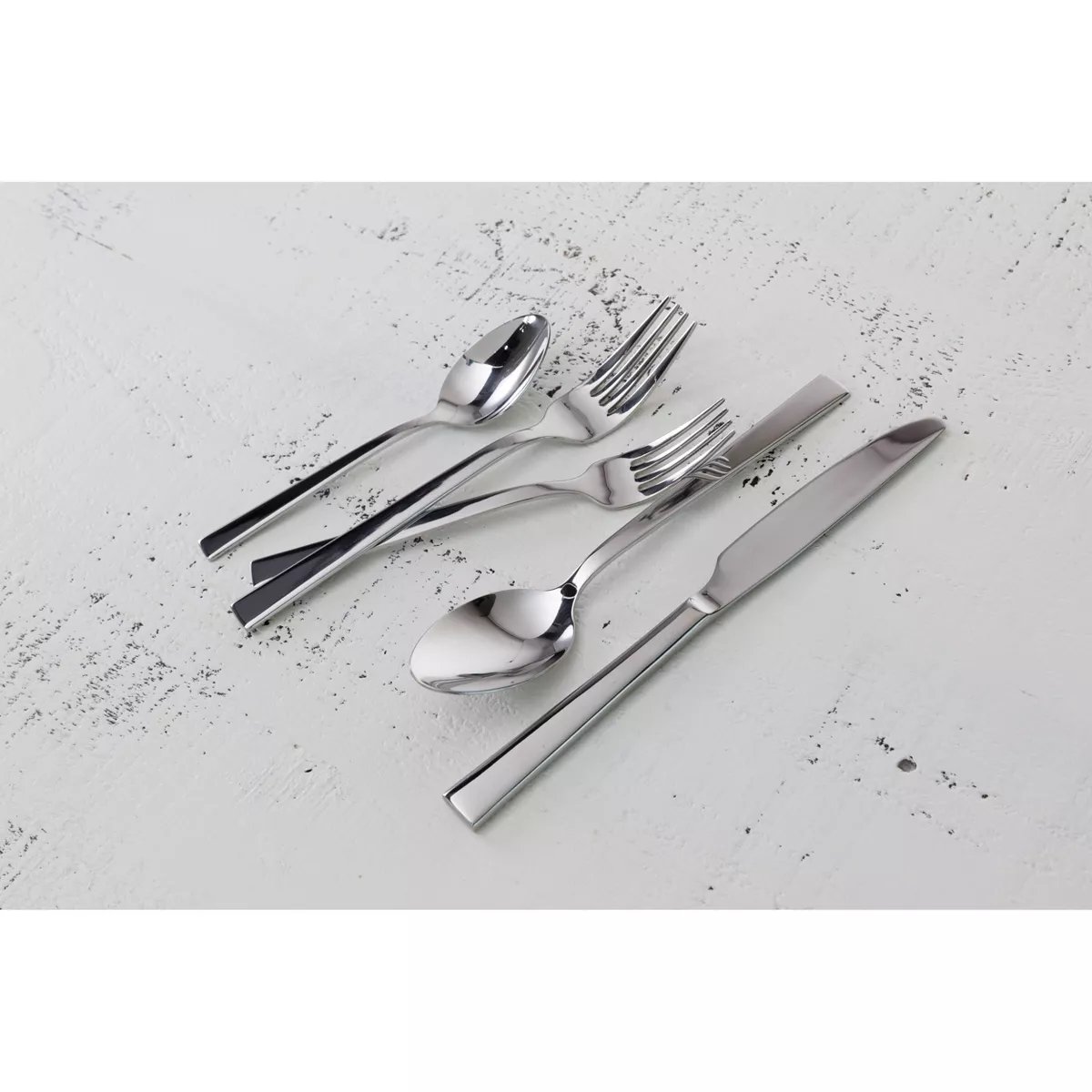 42pc Stainless Steel Ciro Silverware Set - Fortessa Tableware Solutions