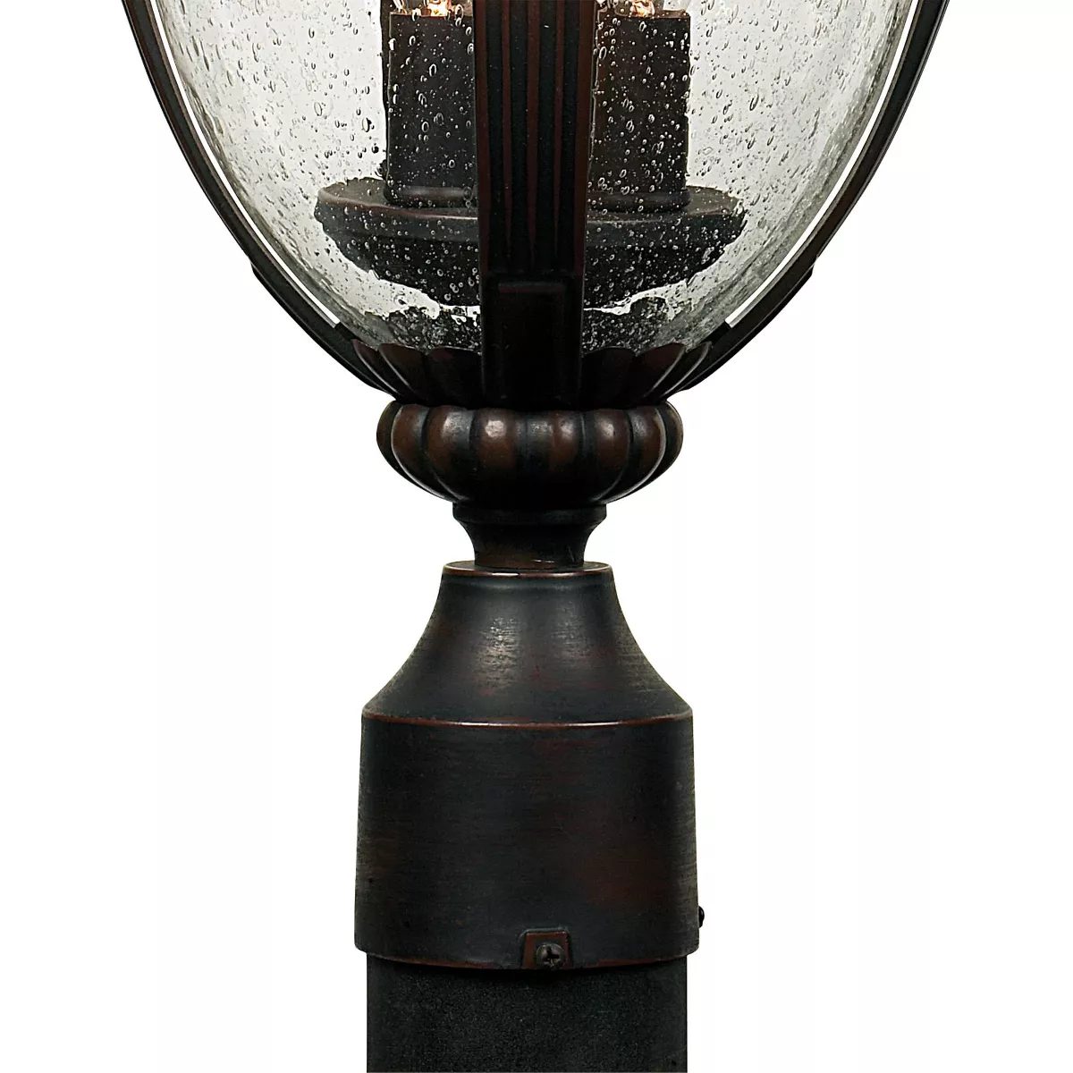 John Timberland Traditional Post Light Fixture Bronze 24 1/2