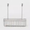 Over the Cabinet Hanging Storage Caddy Brushed Nickel - Threshold™