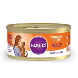 Halo Grain Free Stew Wet Cat Food Chicken - 12ct Pack