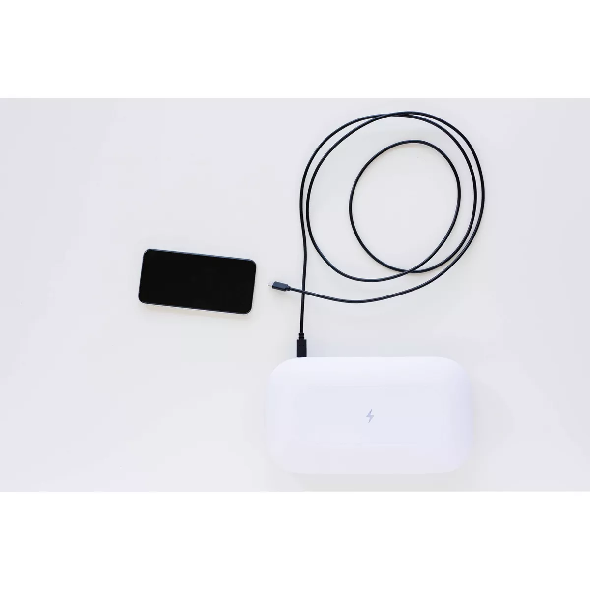PhoneSoap Cable Lightning to USB-A 6' - Black