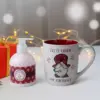 16oz Ceramic I'll Be Gnome Mug and Lotion Gift Set - Peppermint & Pine