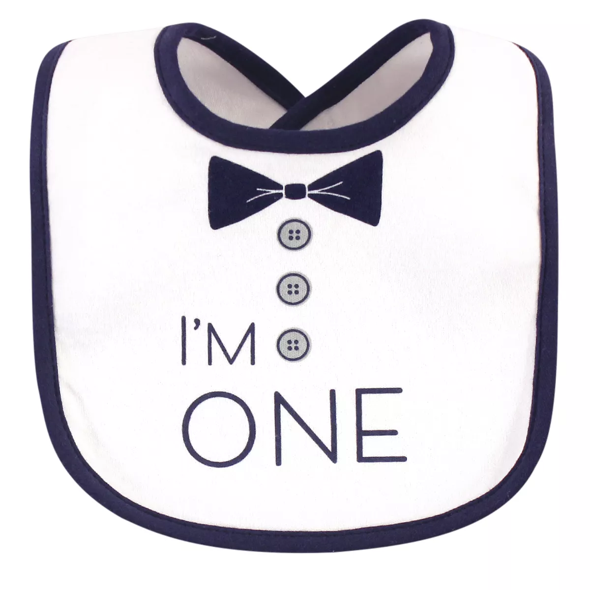 Hudson Baby Infant Boy Cotton Bibs 12pk, Brand New, One Size