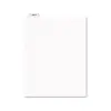 Avery-Style Preprinted Legal Bottom Tab Divider Exhibit J Letter White 25/PK 11949