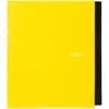 Composition Notebook College Ruled Trifold 2-Pocket Folder Yellow - Five Star