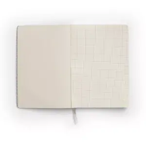TRU RED Medium Ultra Flexible Cover Graph Journal, Gray TR54766