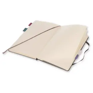 Moleskine Professional Composition Notebook, Elastic Closure, Narrow Ruled, 240 sheets, 8.25