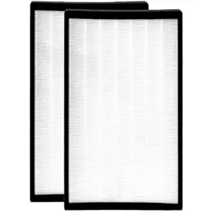 Medify Air MA-112 V2.0 Portable Large Room Home Air Purifier with True HEPA Filter and MA-112 Replacement Filter Set (1 Pair)