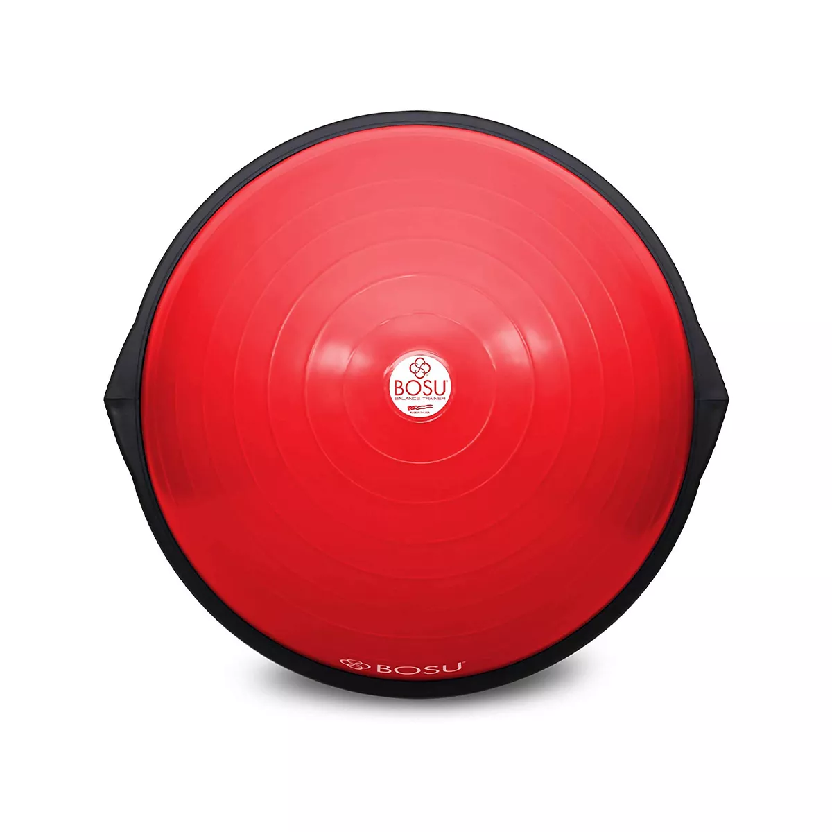 Bosu 72-10850 Home Gym Equipment The Original Balance Trainer 65 cm Diameter, Red and Black