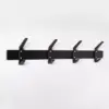 25lb Decorative Hook Racks Black - Project 62™