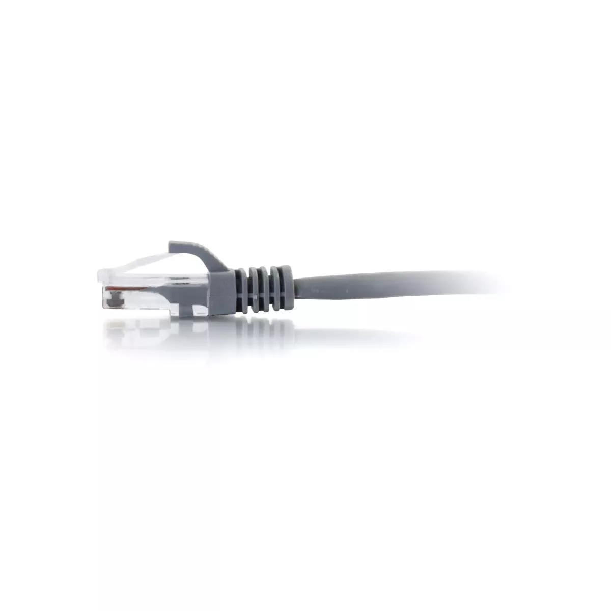 C2G-75ft Cat6 Snagless Unshielded (UTP) Network Patch Cable - Gray - Category 6 for Network Device - RJ-45 Male - RJ-45 Male - 75ft - Gray