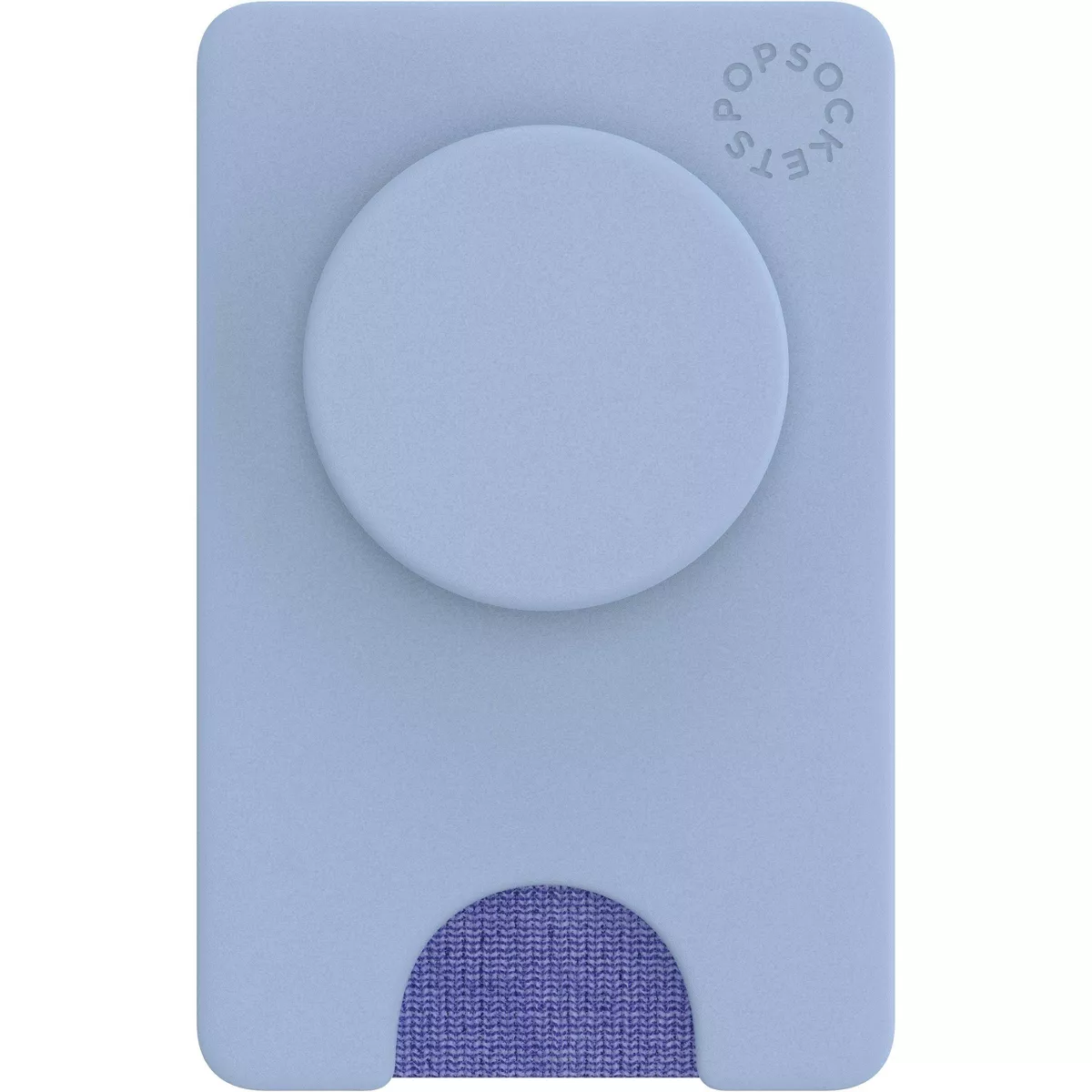 PopSockets PopWallet + (with PopGrip Cell Phone Grip & Stand) - Cornflower Blue