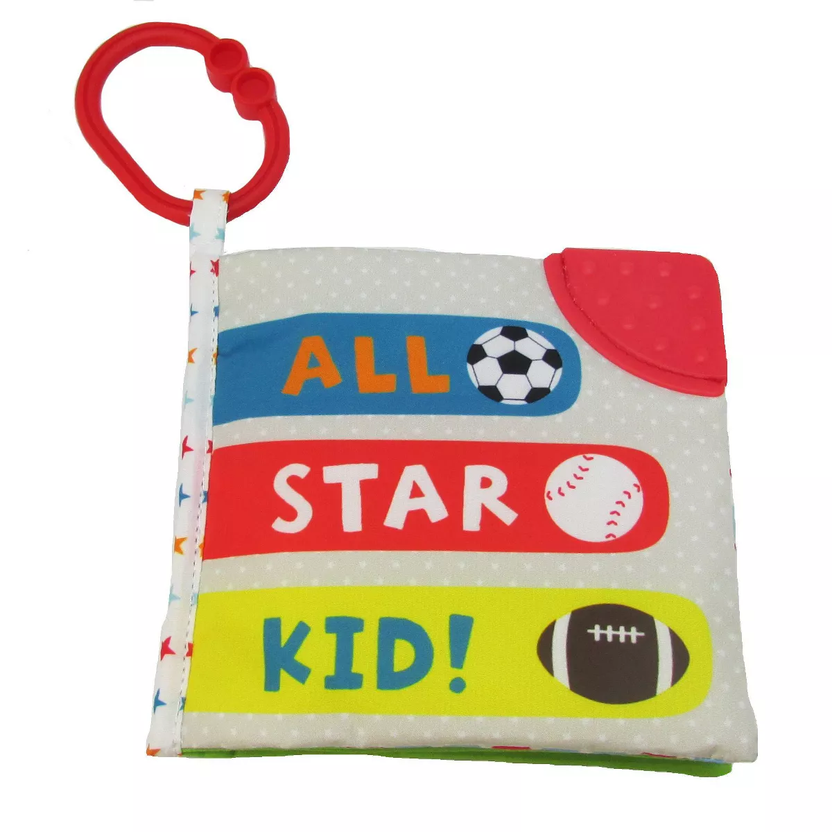 Kids' Preferred Little Sports Star Soft Book Gray