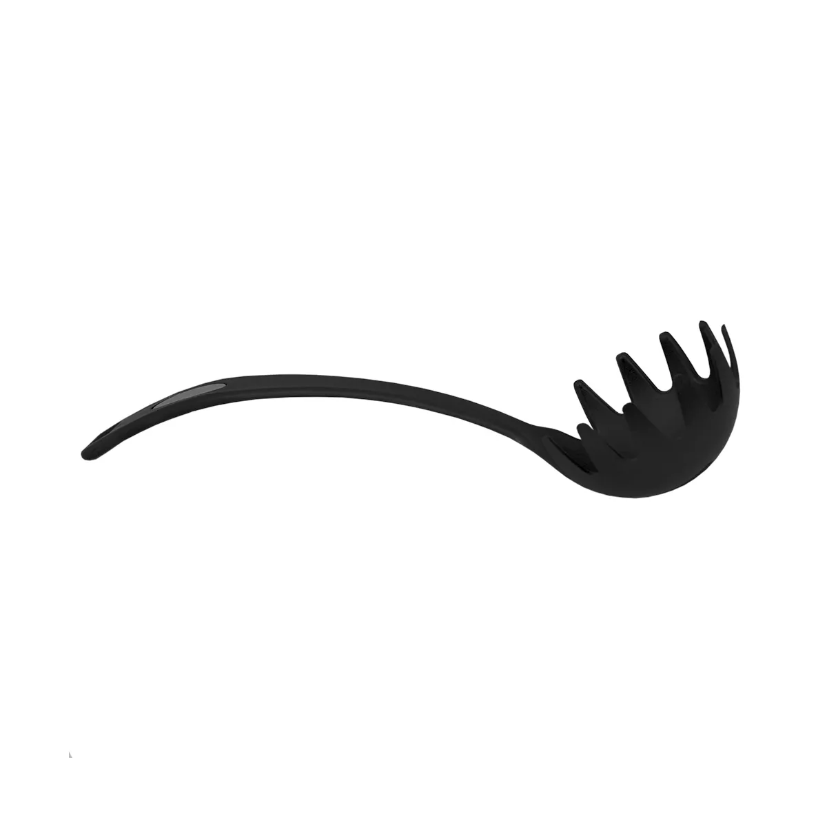 Home Basics Nylon Non-Stick Pasta Server, Black