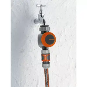 Gardena Quick Connect Mechanical Garden Water Timer with Flow Control (2 Pack)
