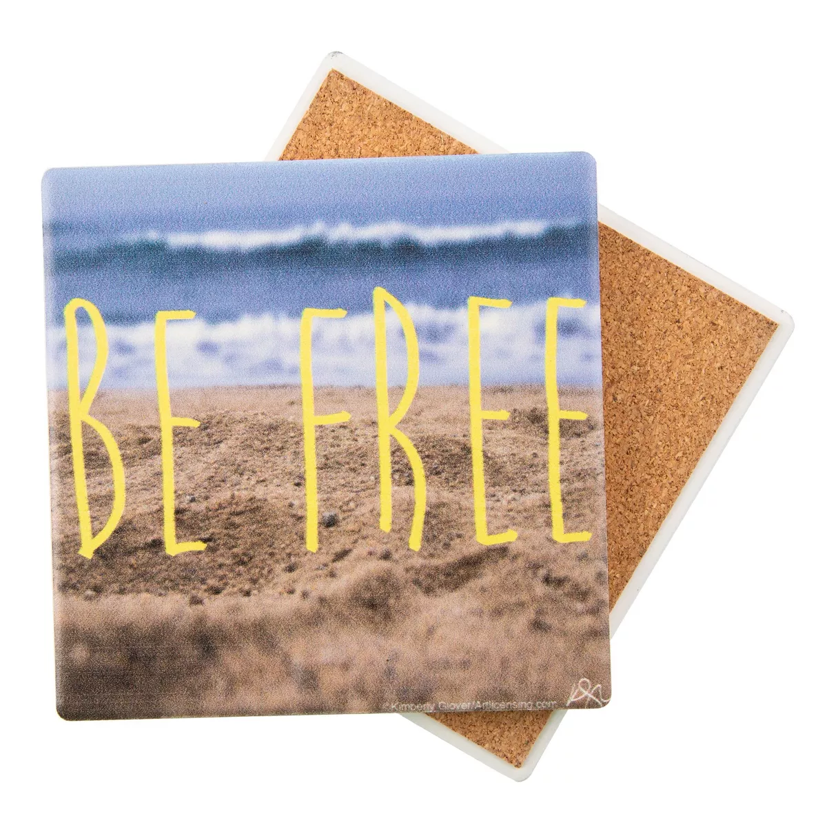Thirstystone Be Free Coaster Set of 4
