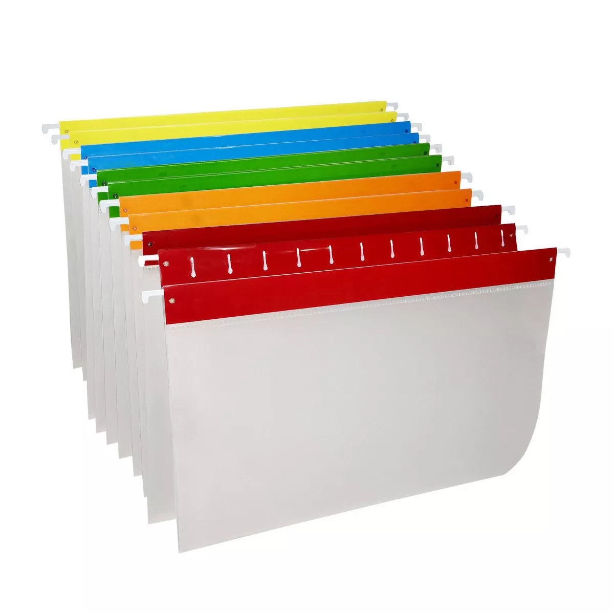 10ct Hanging File Folders Letter Size Multicolor - up & up™