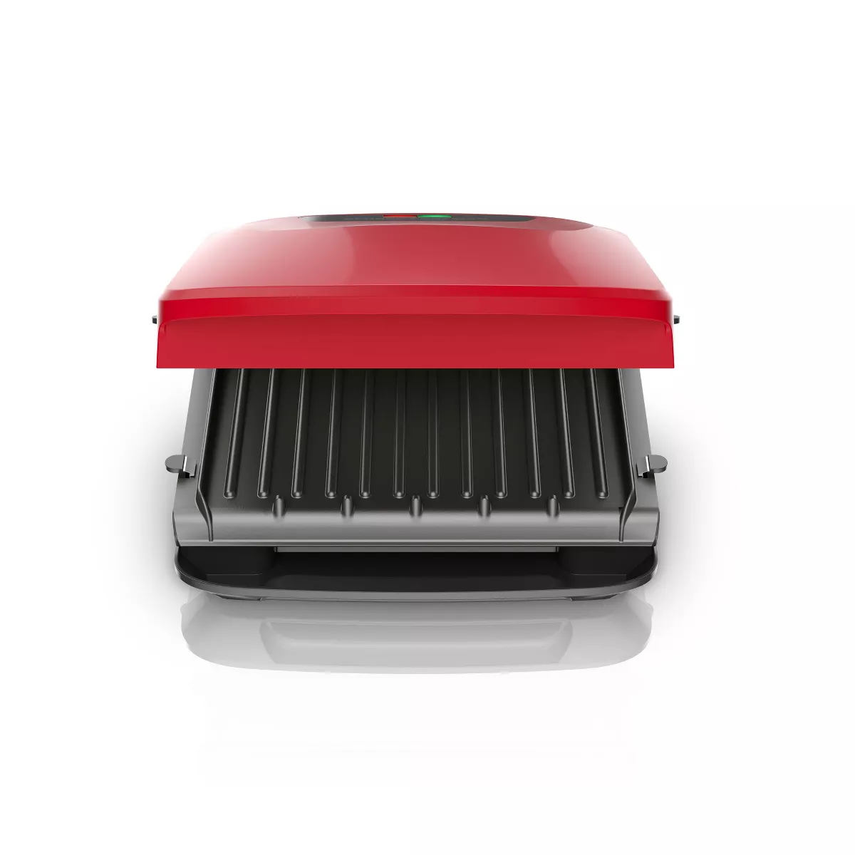 George Foreman Rapid Grill Series 4-Serving Removable Plate Electric Indoor Grill and Panini Press - Red RPGF3602RD
