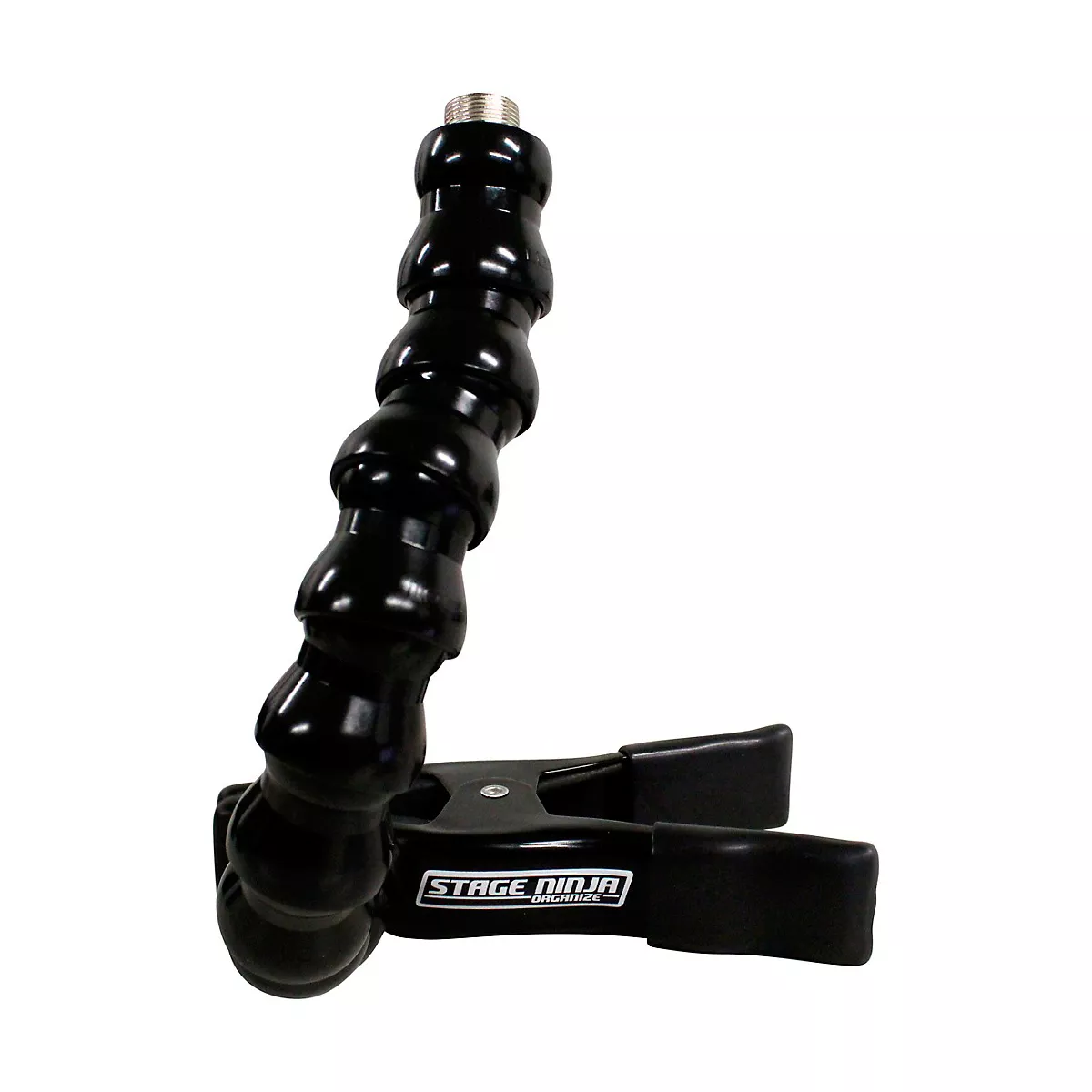 Stage Ninja MIC-12-CB Microphone Mount With Clamp Base Black/Steel