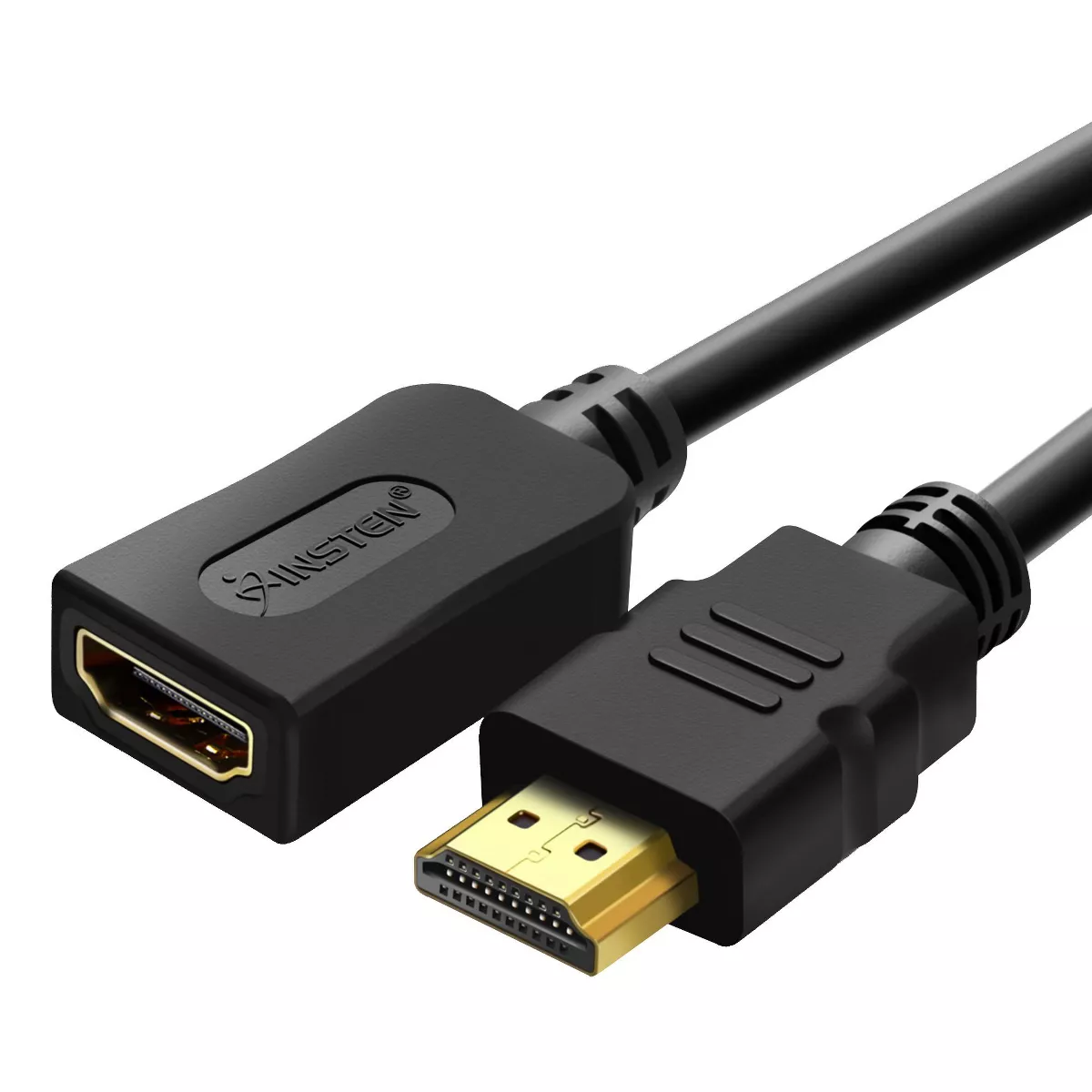 INSTEN High Speed HDMI Cable M/F Extension, 10FT