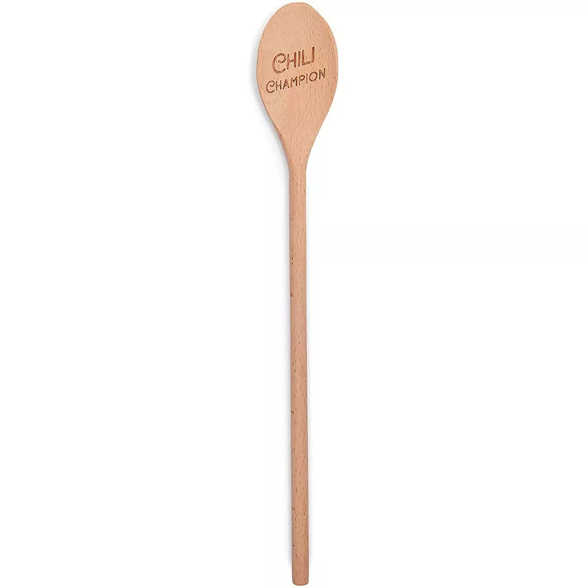 Farmlyn Creek Wooden Spoons for Cooking, Chili Champion (14 In)