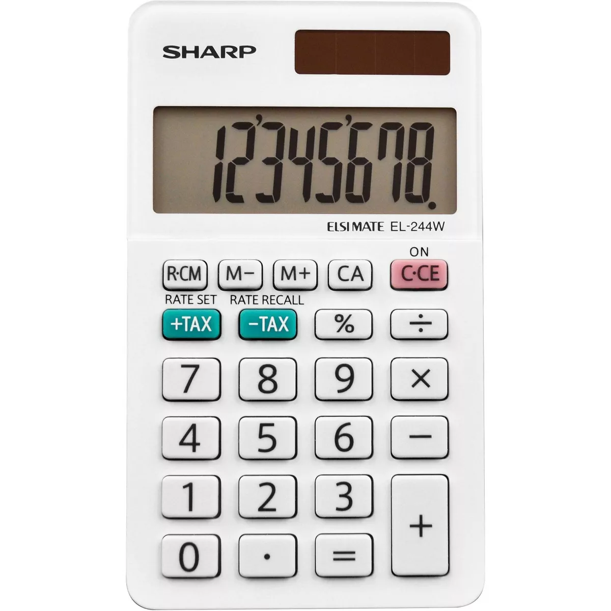 Sharp 8-Digit Calculator Twin Power 2-2/5