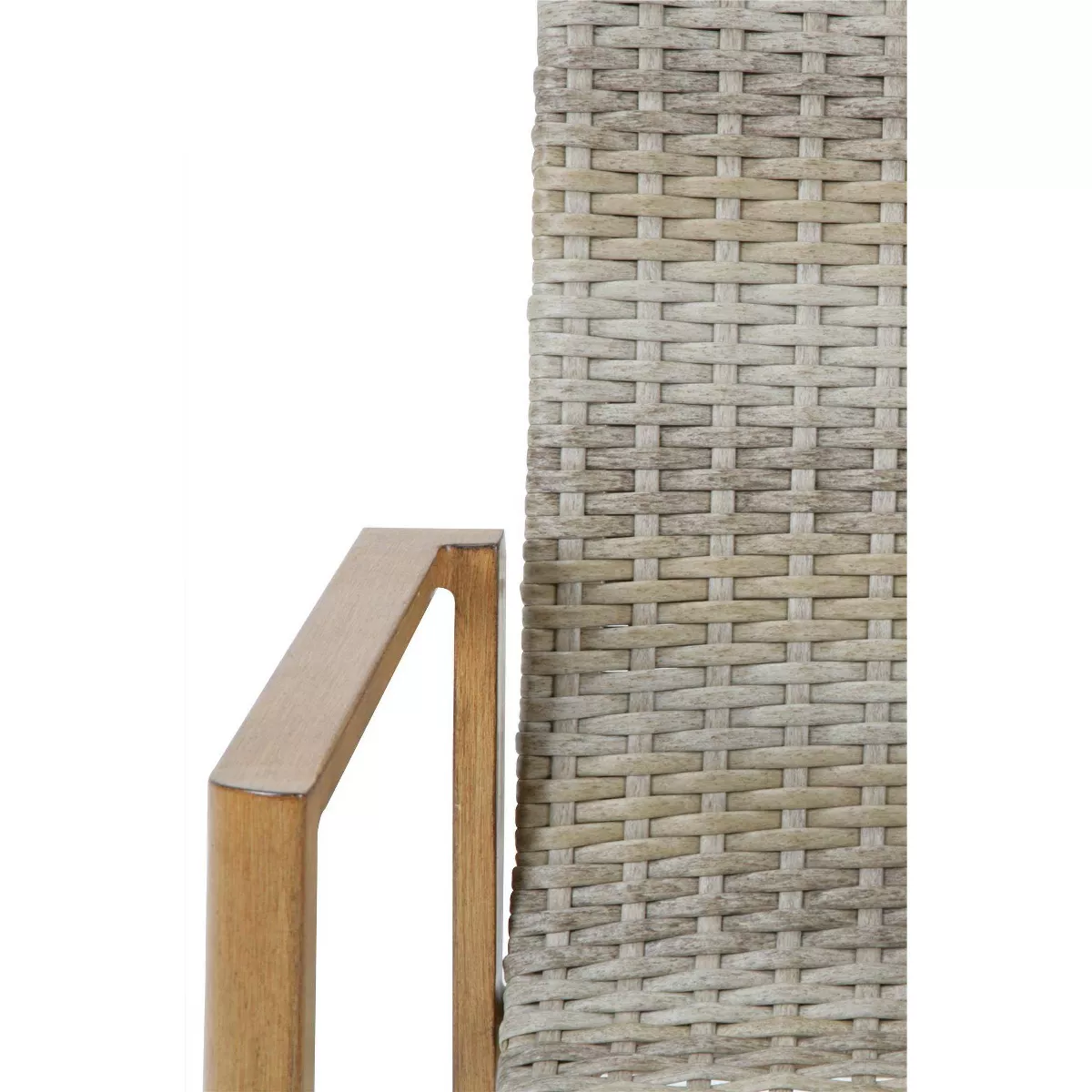 4pk Aluminum Stacking Dining Patio Chairs Tan - Room & Joy