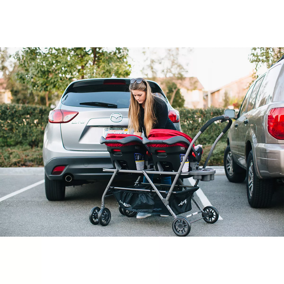 Joovy Twin Roo+ Infant Car Seat Stroller Frame