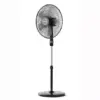Holmes 16" Oscillating 5 Blade Stand Fan Black
