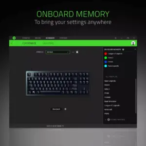 Razer Huntsman Tournament Edition - Linear Optical Switches - US Layout