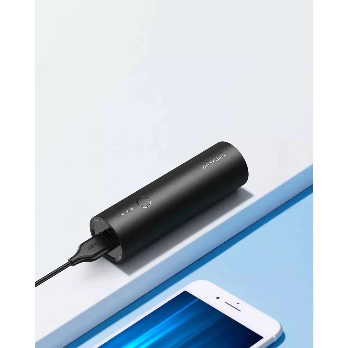Anker Powercore Lipstick 5000 mAh Power Bank - Black