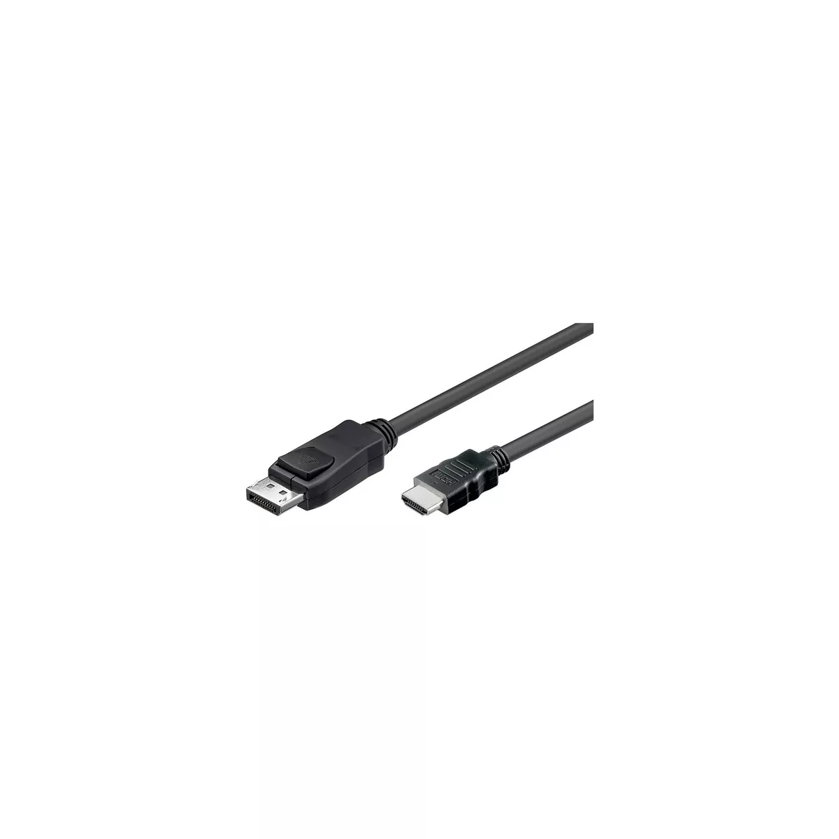 4XEM 10FT DisplayPort To HDMI Cable M/M - 10 ft DisplayPort/HDMI A/V Cable for Audio/Video Device, TV, Monitor, Projector