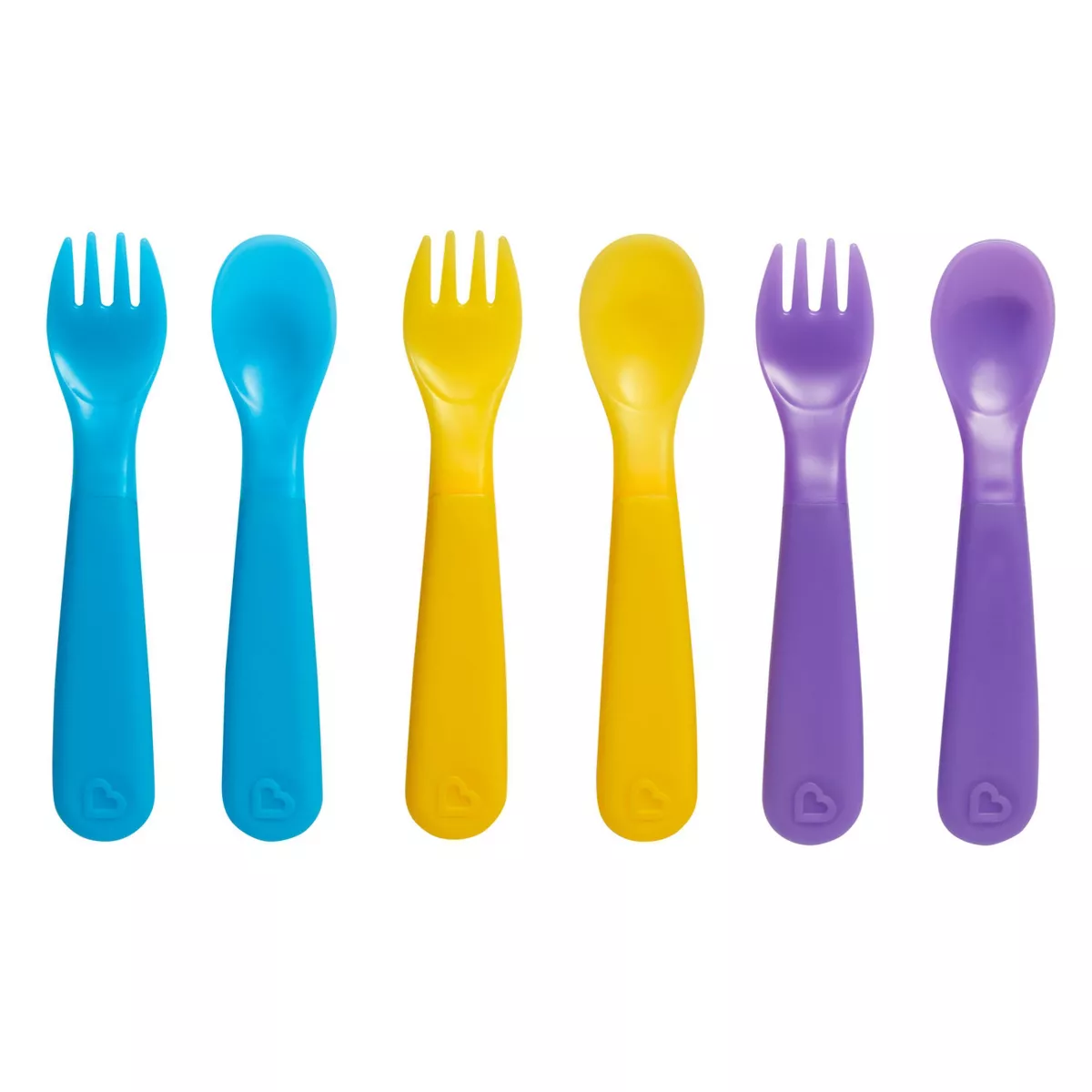 Munchkin ColorReveal Color Changing Toddler Forks and Spoons - 6pk