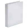 Universal 6pk 1.5" Binder Economy Round Ring View - White
