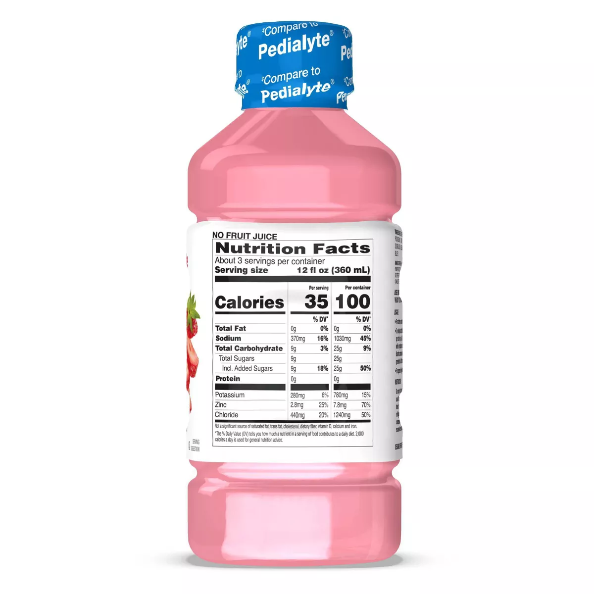 Pediatric Electrolyte Drink - Strawberry - 1L - up & up™